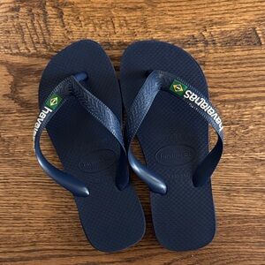 Havaianas KIDS Classic Dark Blue Sandals (size EU 34-35 | US )